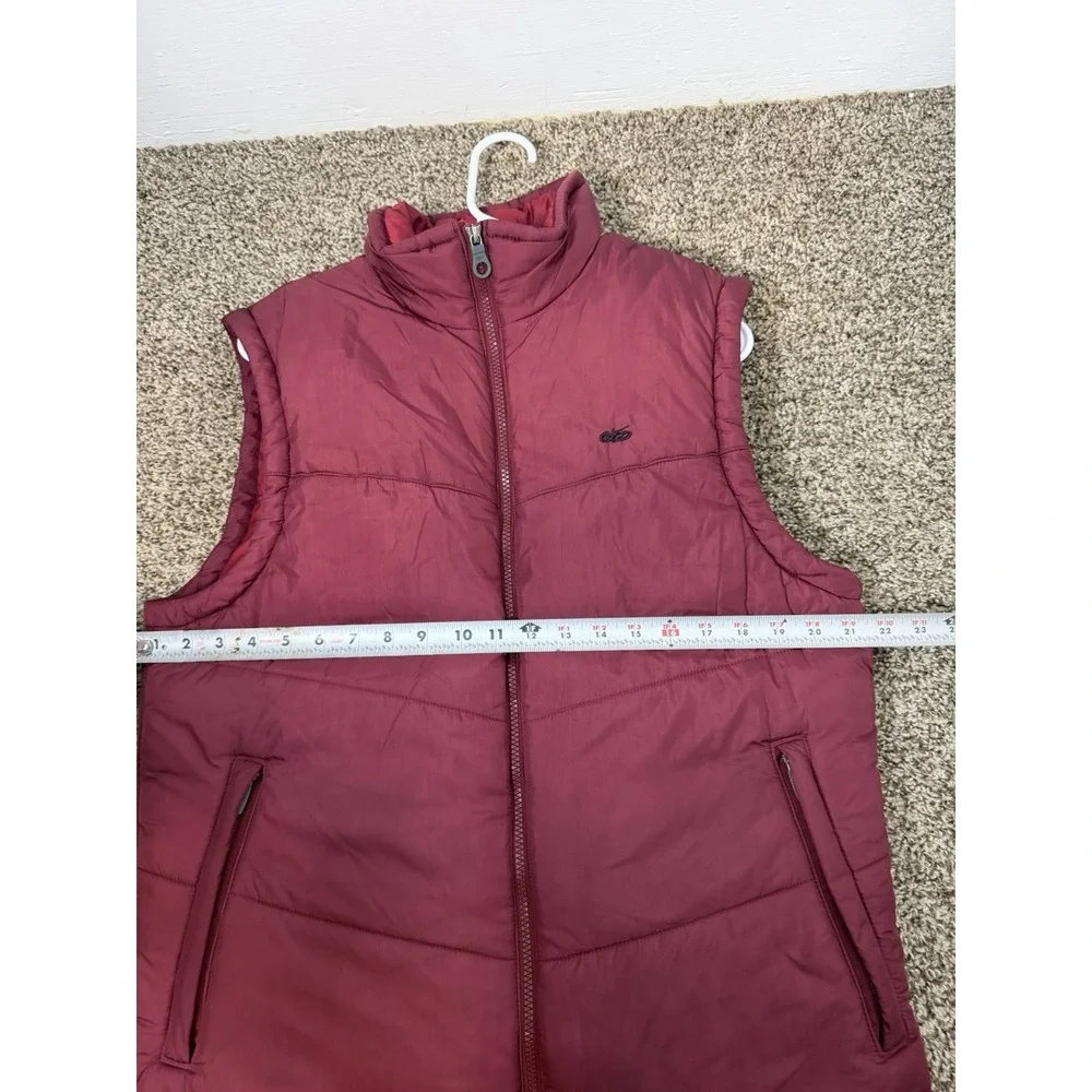 Nike SB 6.0 Puffer Jacket Vest Retro Mens Size Large Red